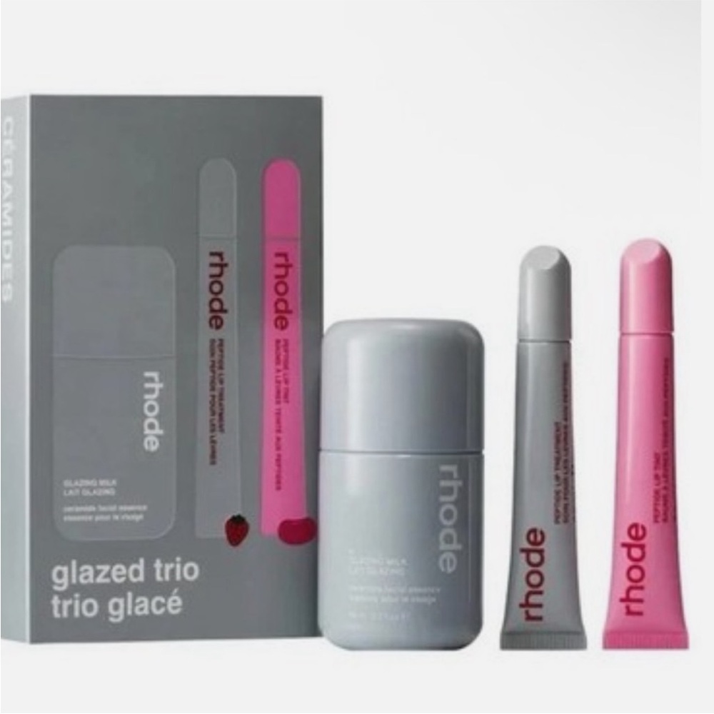 SOLD OUT RHODE Glazed Trio Lip Set